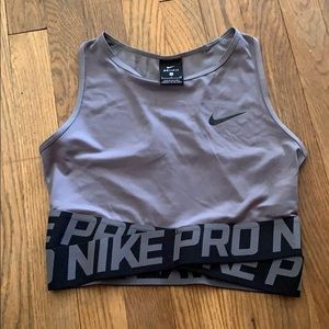 Nike cropped top